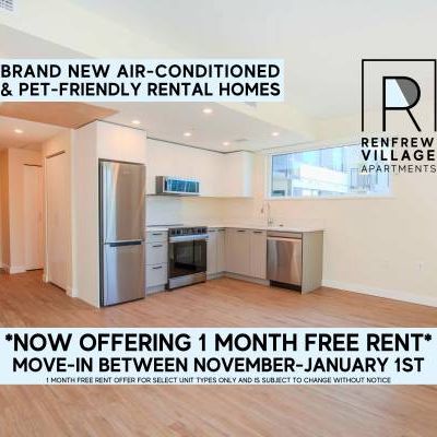 1 MONTH FREE! BRAND-NEW STUDIO APARTMENTS W/ AC @ RENFREW VILLAGE! - Photo 4