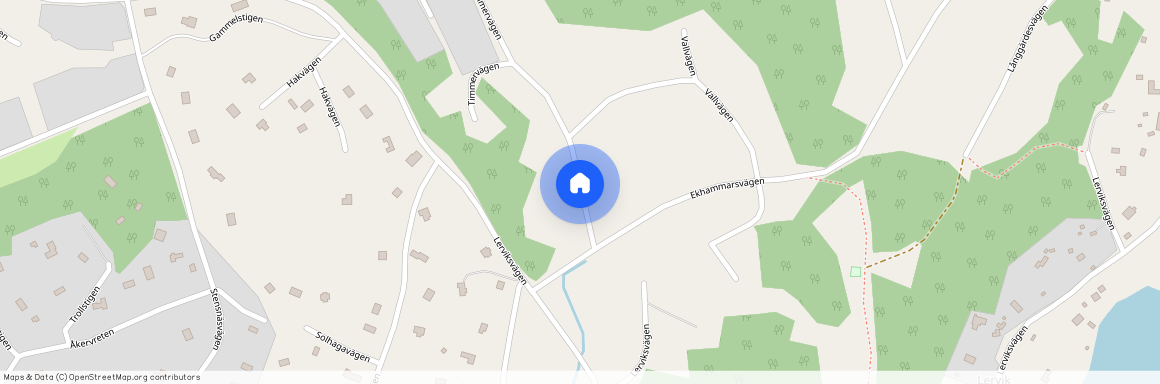 Vallvägen, Åkersberga