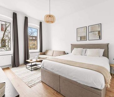 Hochwertige 1-Zimmer Wohnung in Wedding - voll möbliert - Photo 1