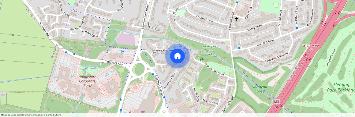 Nursery Gardens, Chandler's Ford, Eastleigh, SO53