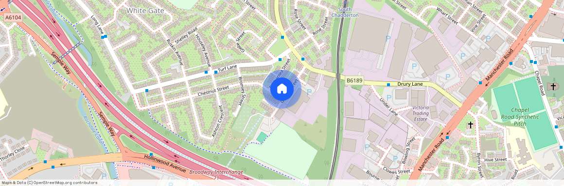 Granby Street, Chadderton, Oldham, Greater Manchester, OL9