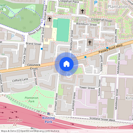 Milnpark Gardens, Kinning Park, Glasgow