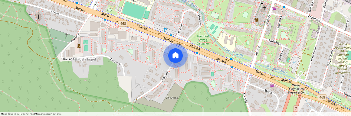 ul. Zbożowa, Cisowa, Gdynia, pomorskie