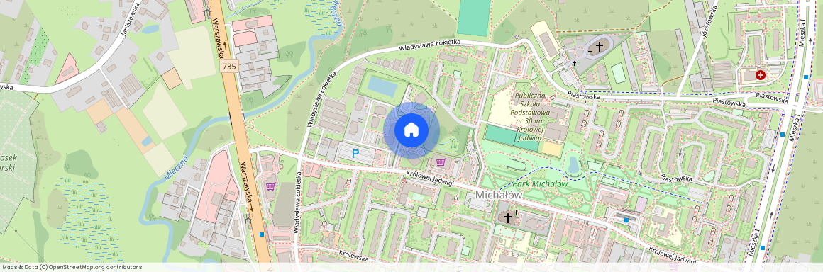 ul. Królowej Jadwigi, Michałów, Radom, mazowieckie