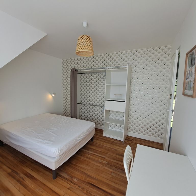 A Louer. Disponible. Quimper – 3 Chambres Meublées en Colocation dans Maison Rénovée ! - Photo 1