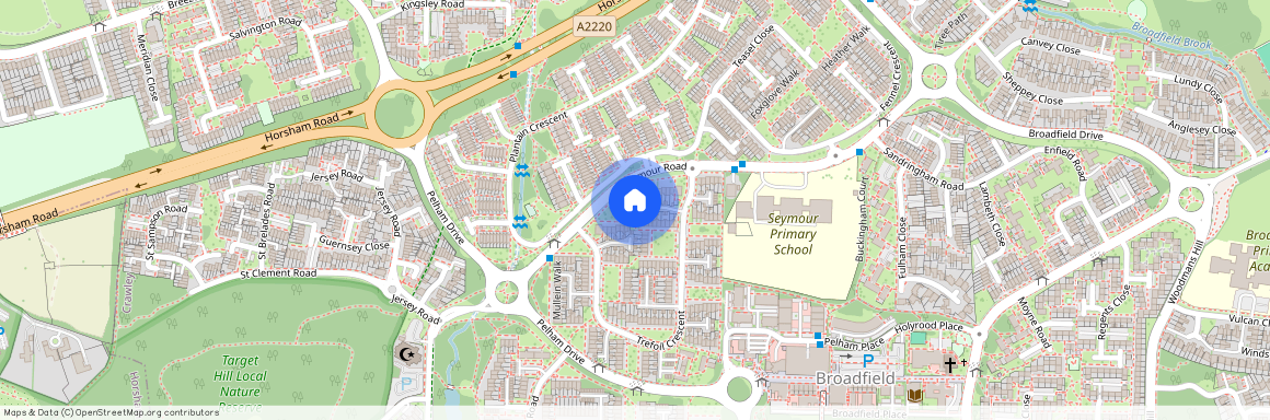 Seymour Road, West Sussex, Crawley