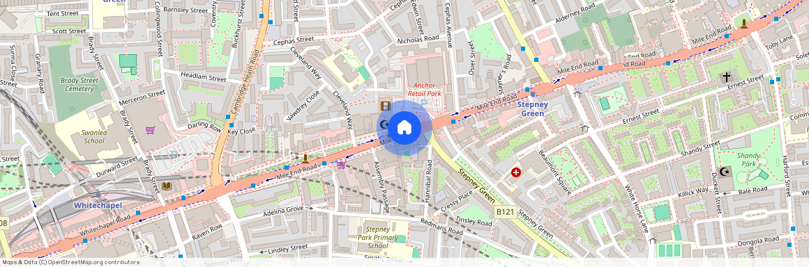 Mile End Road, Stepney Green, E1