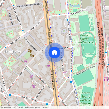108 Boulevard Davout, 75020 Paris, France