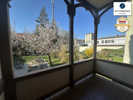 Schöne Altbauwohnung im Herzen von Krems mit Veranda und Gartenbenutzung - Foto 2