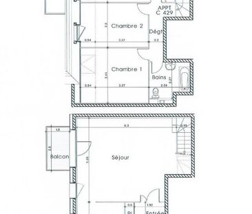 Appartement à louer 4 pièces • Rouen - Photo 5