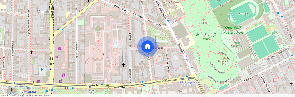 Wilsnacker Str., 10559 Berlin-Mitte, Germany