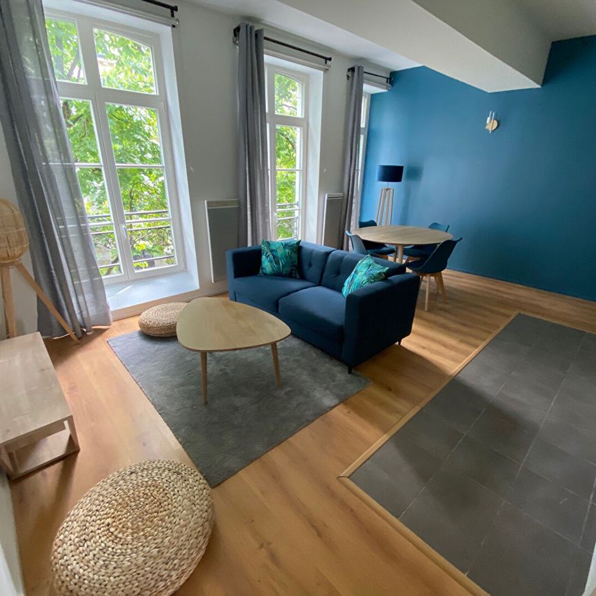 À LOUER – T2 MEUBLÉ de 45 m², Rue Inkermann – RÉPUBLIQUE BEAUX-ARTS réf 793-001 - Photo 1