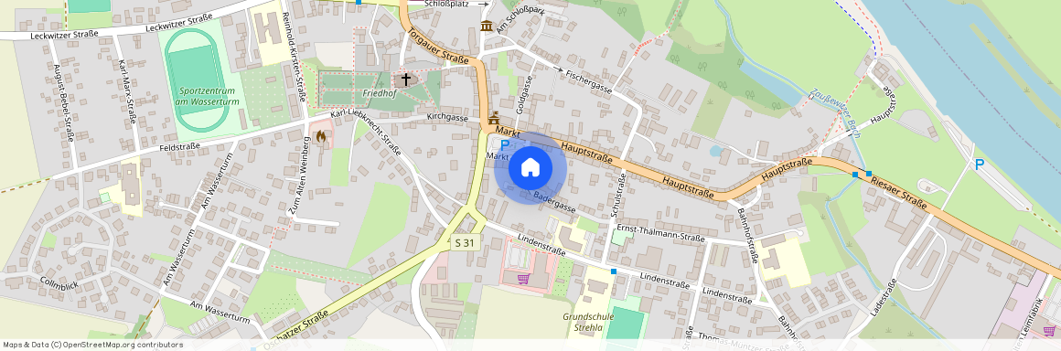 Badergasse 1., 01616 Sachsen - Strehla