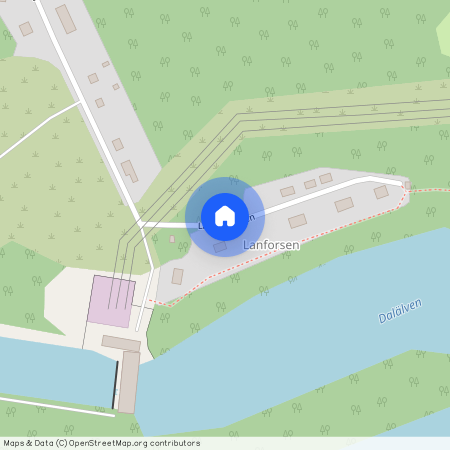 Lanforsvägen, Älvkarleby