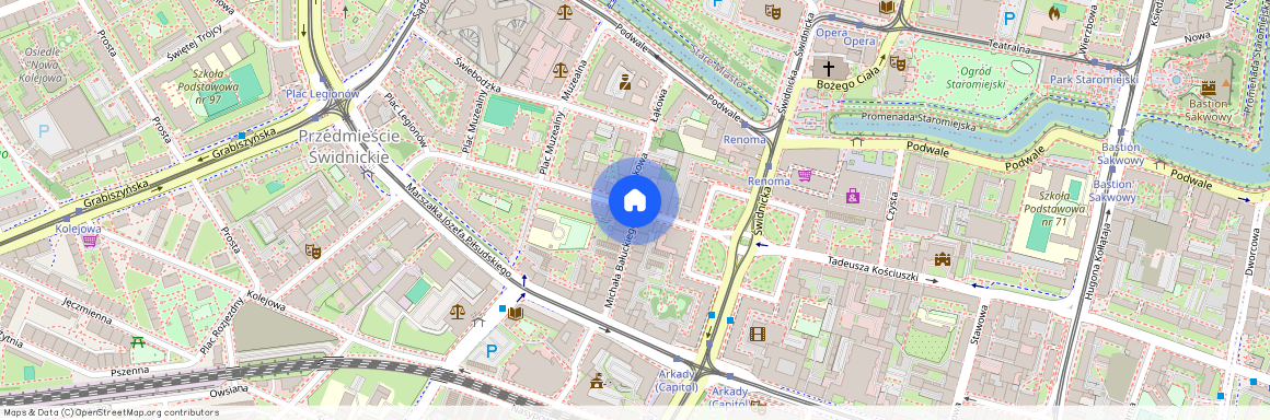 ul. Michała Bałuckiego, Przedmieście Świdnickie, Stare Miasto, Wrocław, dolnośląskie