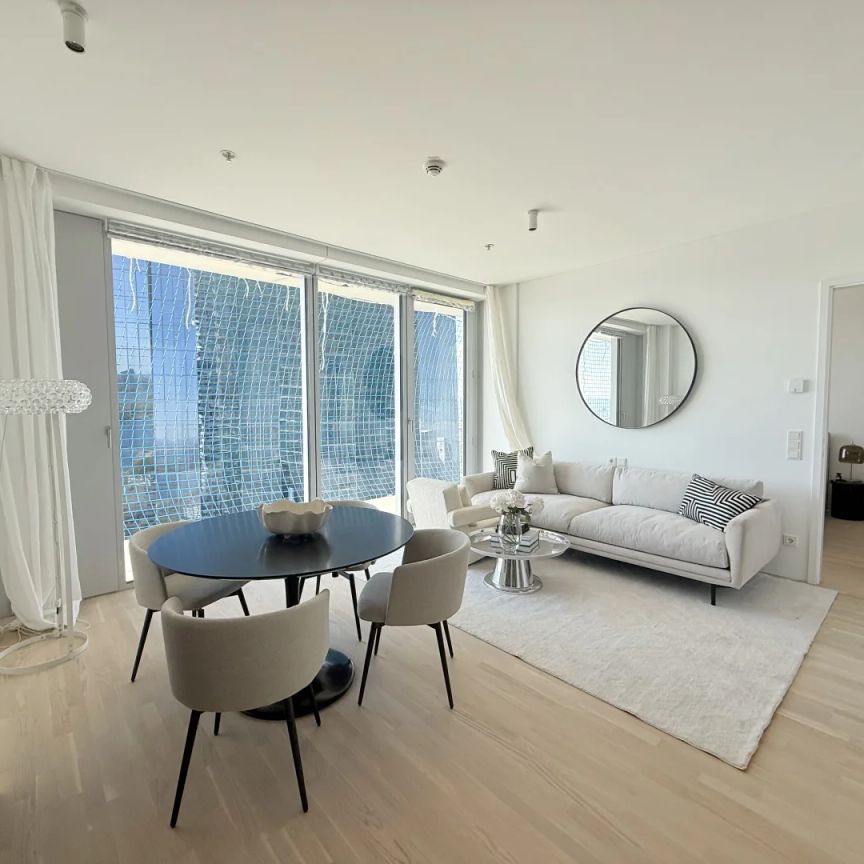 40. Etage - Westseitiges 2-Zimmer-Apartment mit Weitblick und Abendsonne - Photo 1