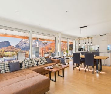 Helle, moderne 4.5-Zimmer-Wohnung mit einzigartiger Terrasse und Pa... - Foto 2