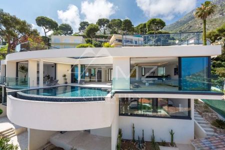 Èze - Propriété contemporaine avec vue mer - Photo 5