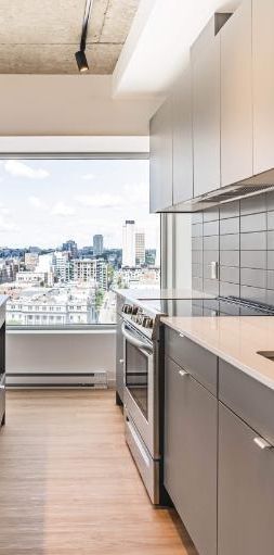 3 1/2 dans un projet locatif moderne à Place Gare Viger - Photo 1