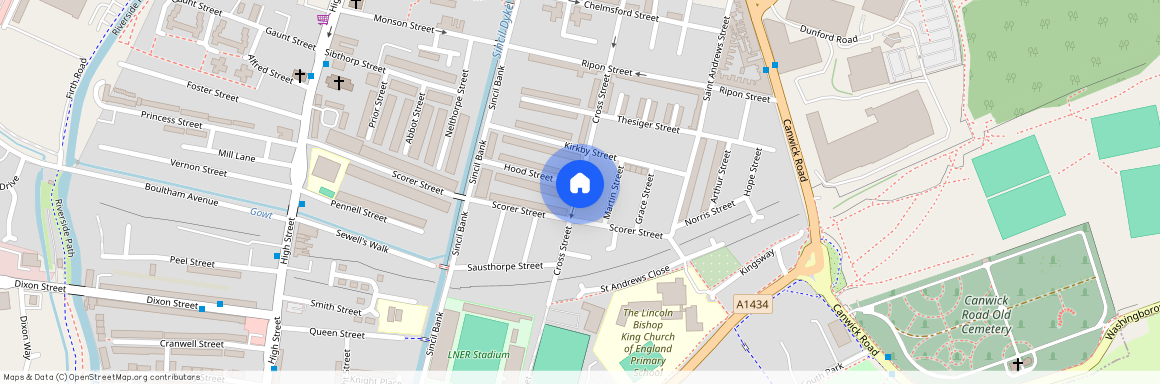 Cross Street, Lincoln, Lincolnshire, LN5