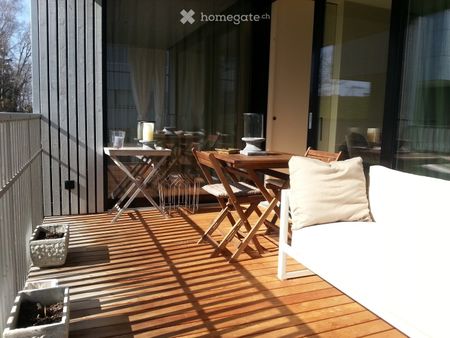 befristete Möblierte 2.5-Zimmer-Wohnung mit Balkon in Jona - Foto 5