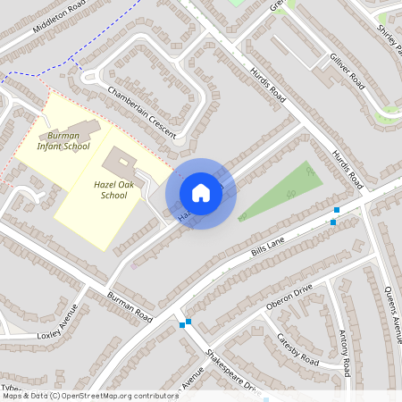 Hazeloak Road, Shirley, Solihull, B90