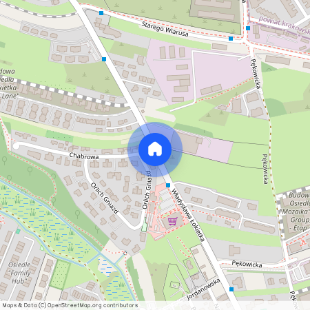 ul. Chabrowa, Tonie, Prądnik Biały, Kraków, małopolskie