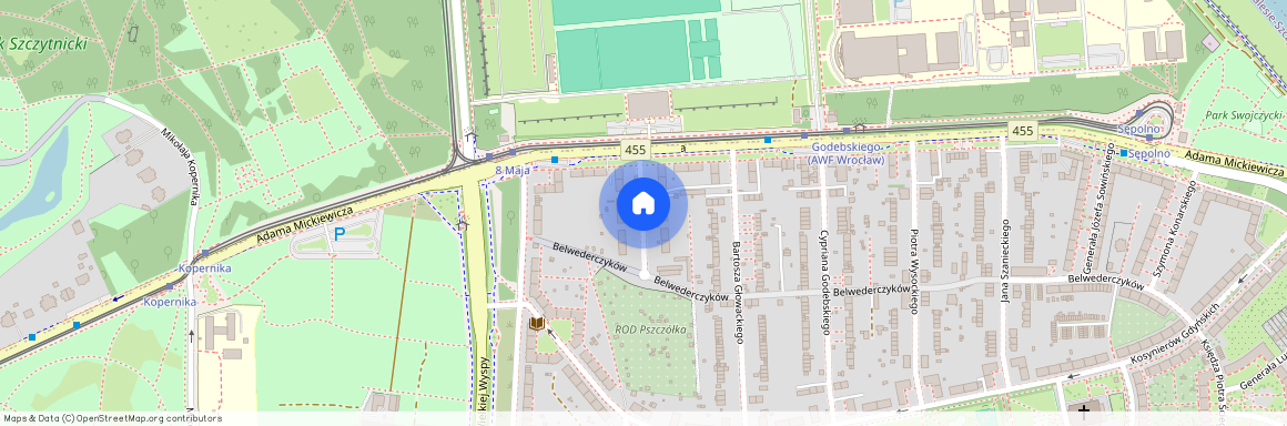 ul. ks. Franciszka Salezego Jezierskiego, Sępolno, Śródmieście, Wrocław, dolnośląskie