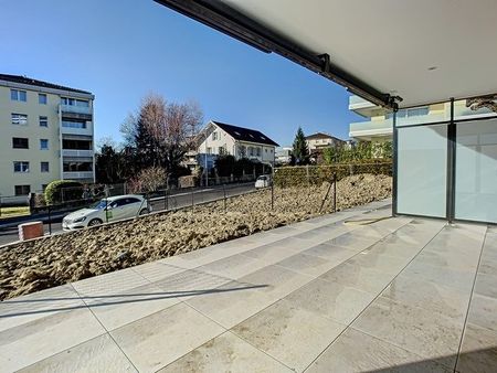 Appartement moderne de 2 pièces avec jardin à Prilly - Photo 3