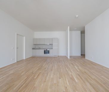 Lichtdurchflutetes Wohnambiente mit Loggia und moderner Einbauküche - Foto 1