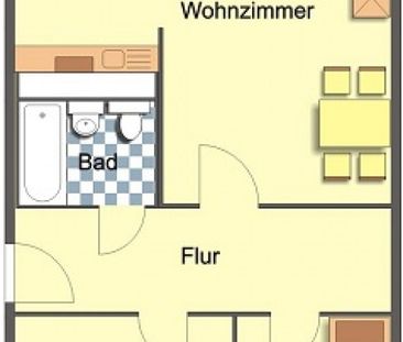 Wohnung, 3 Zimmer (69,93 m²) - Photo 2