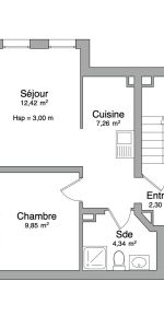 Appartement à louer 2 pièces • 40,51 m2 Meaux - Photo 3