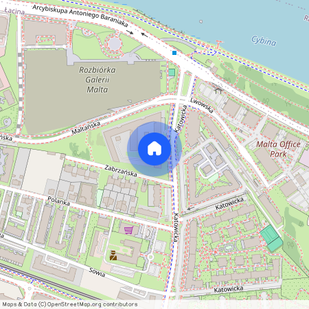 ul. Zabrzańska, Łacina, Nowe Miasto, Poznań, wielkopolskie