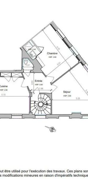 Appartement à louer 2 pièces 63.4m² - Photo 2