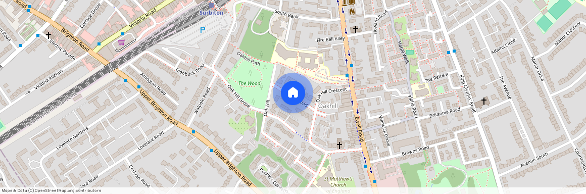 Oak Hill Court, KT6, Surbiton