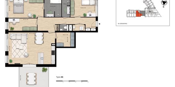 Appartement te huur: Hellingbaan 398 1033 DB Amsterdam - Foto 3