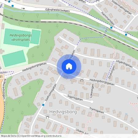 Borås, Hedvigsborgsgatan, 19 B, 50447