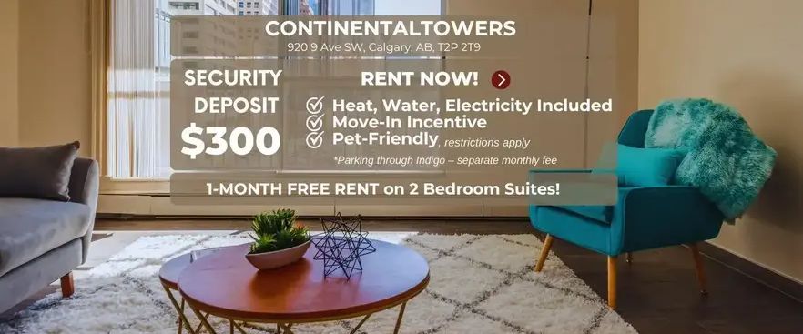 CONTINENTAL TOWERS | 920 9 Avenue Southwest, Calgary - Photo 1