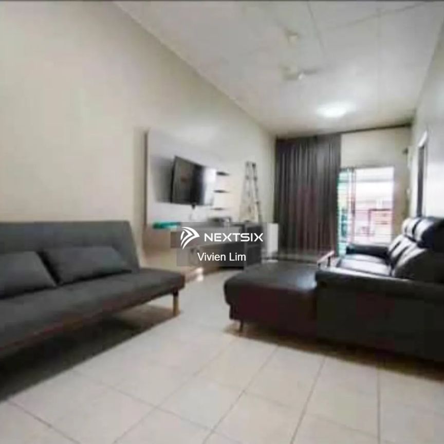 Partly Furnished Meru Perdana Single Storey Rent Jati Chemor Chepor Jelapang - Foto 1