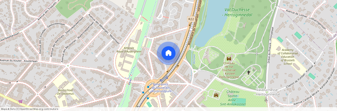 Boulevard du Souverain, 348, 1160, Auderghem