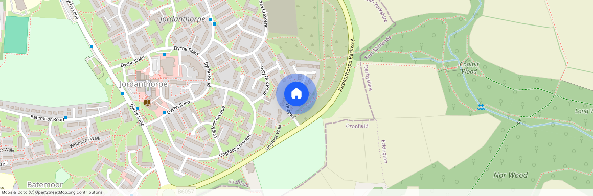 Jordanthorpe Green, Sheffield, South Yorkshire, S8