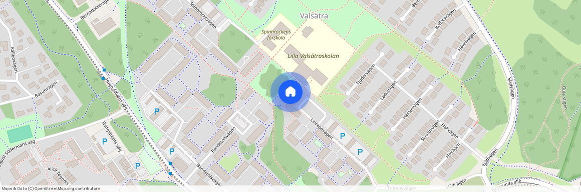 Linrepevägen, Uppsala