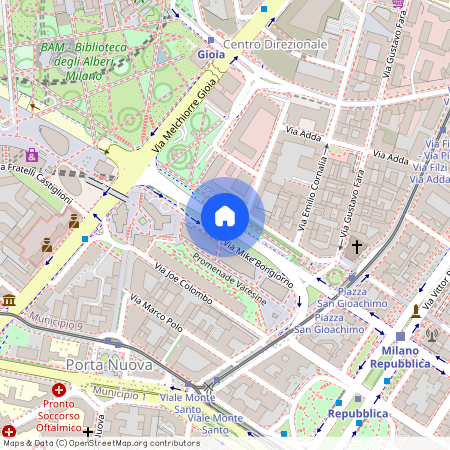 Viale della Liberazione, Włochy, Milan