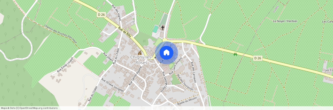 51500, Chigny-Les-Roses
