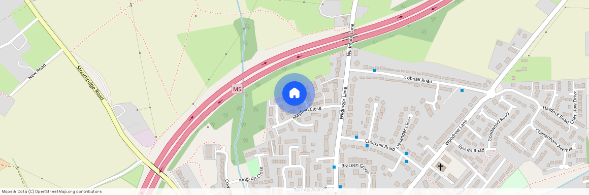 Mayfield Close, Catshill, Bromsgrove, Worcestershire, B61