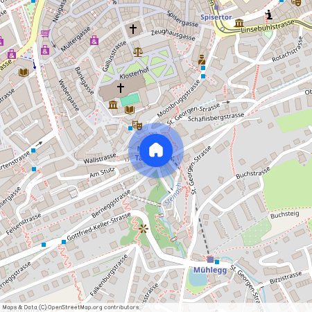 9000, St. Gallen, Mühlensteg, 10a