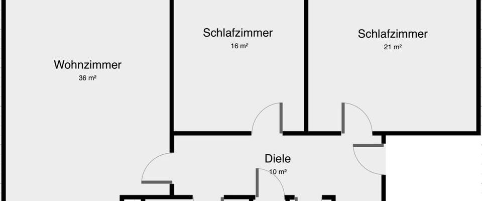 Helle 3-Zimmer Wohnung mit Balkon in Bad Salzuflen - Foto 1