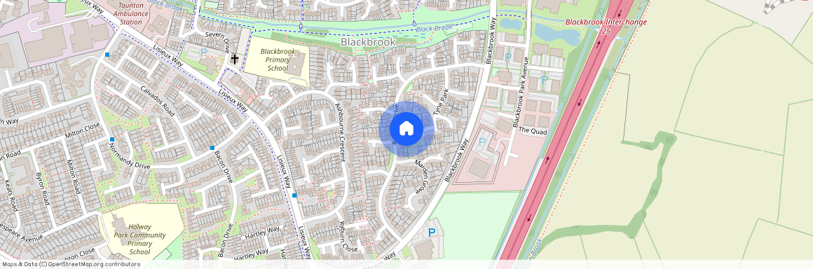 Redlake Drive, Taunton TA1