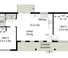 Granny-flat located in backyard 6 month lease ONLY - Photo 4