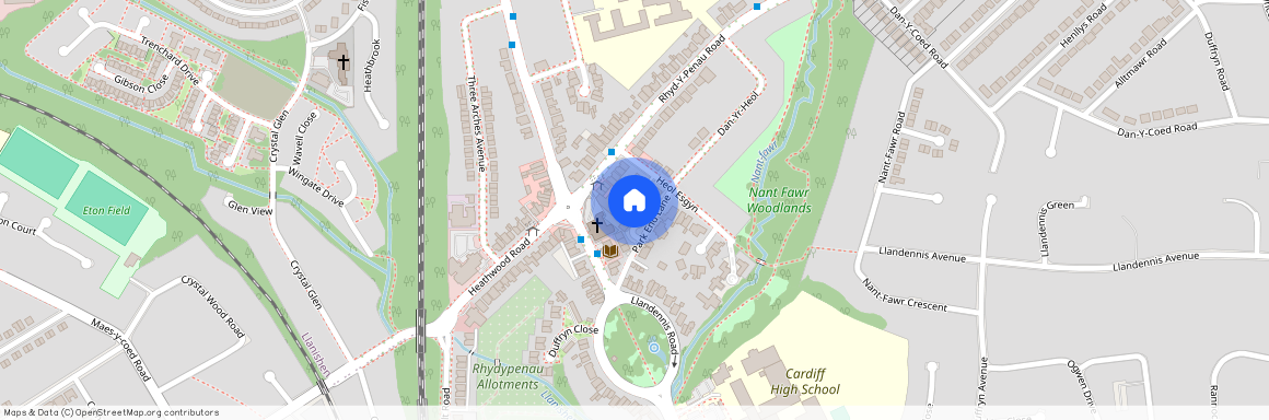 Park End Lane, Park End Court Park End Lane, CF23